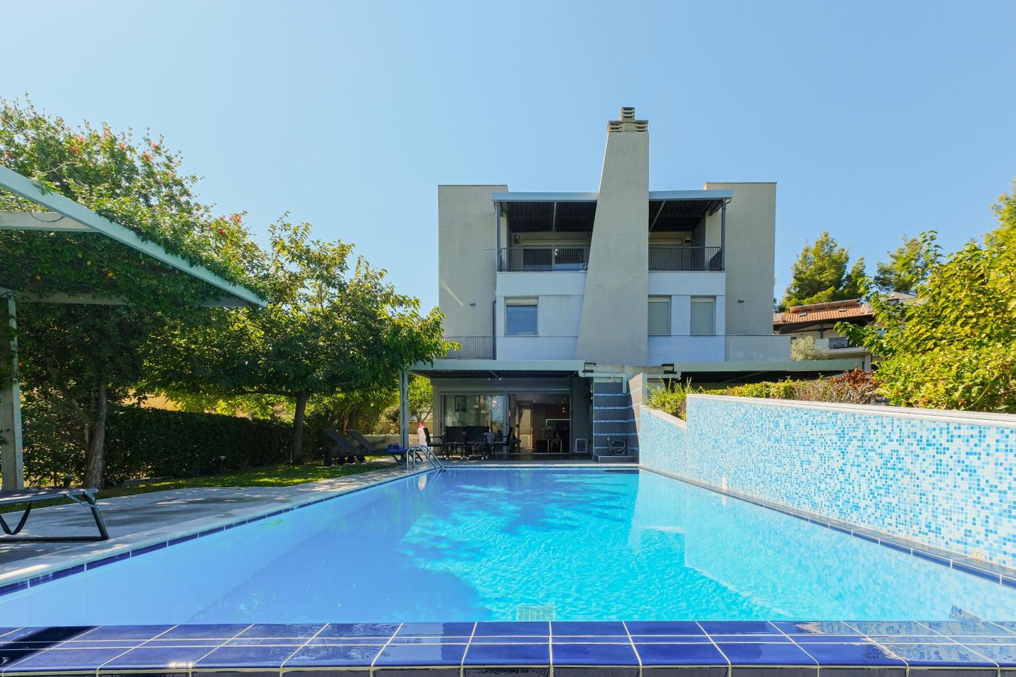 Deluxe Chrousso Pool Villa Palioúri Eksteriør bilde