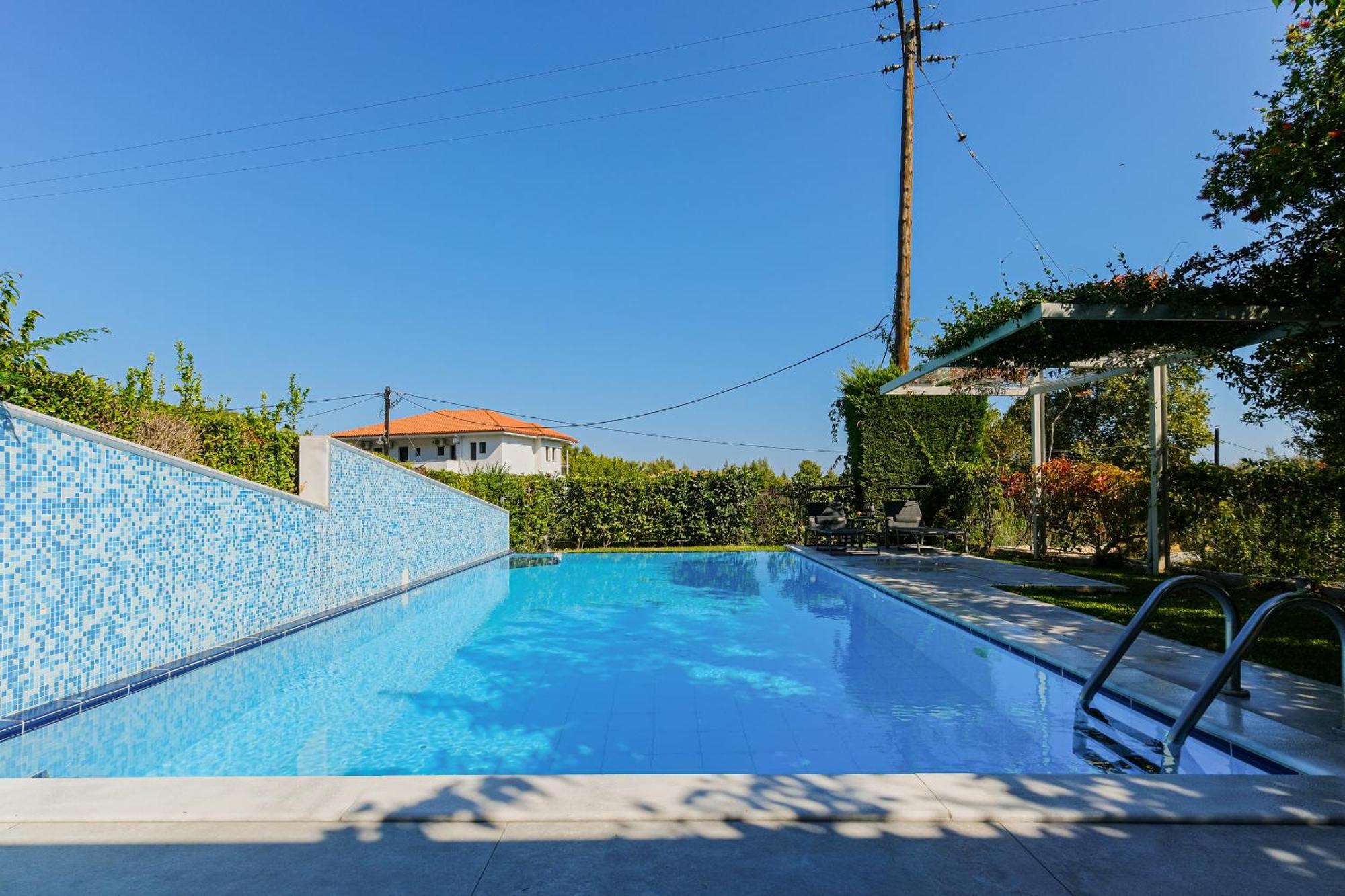 Deluxe Chrousso Pool Villa Palioúri Eksteriør bilde