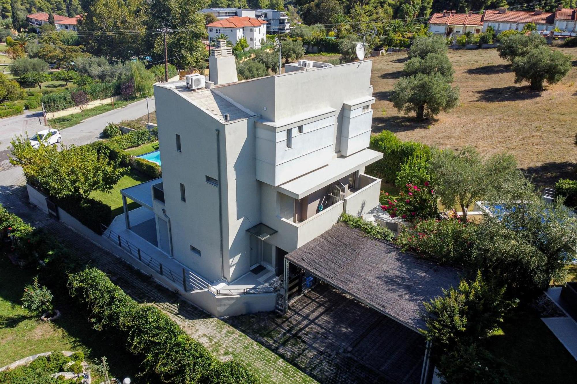Deluxe Chrousso Pool Villa Palioúri Eksteriør bilde