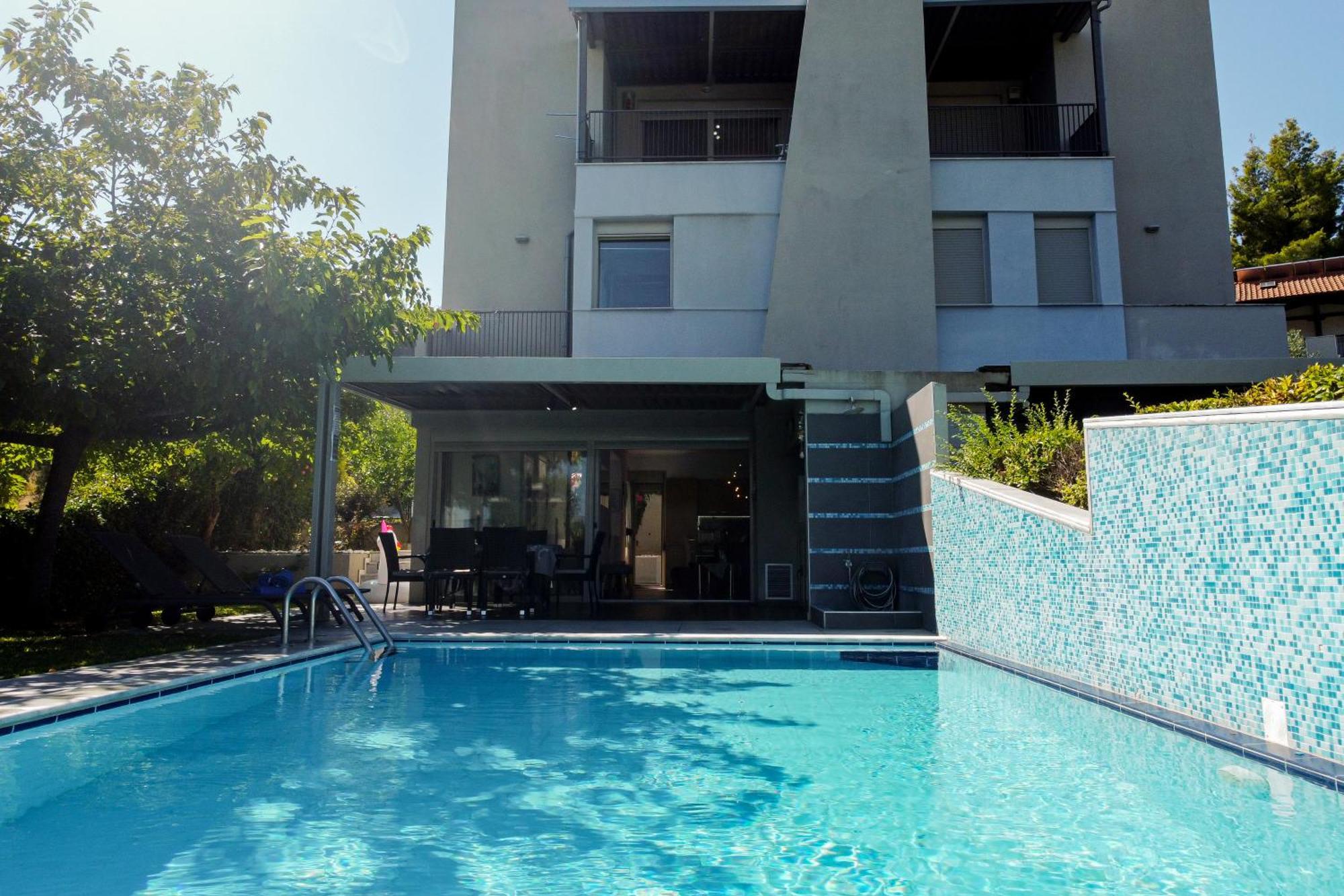 Deluxe Chrousso Pool Villa Palioúri Eksteriør bilde