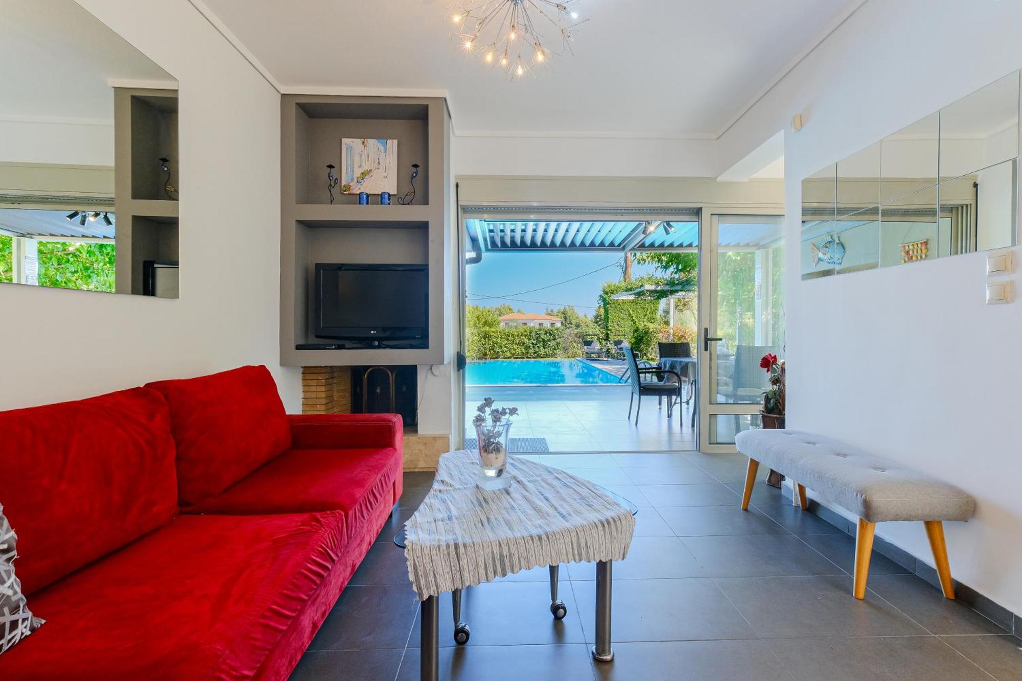 Deluxe Chrousso Pool Villa Palioúri Eksteriør bilde